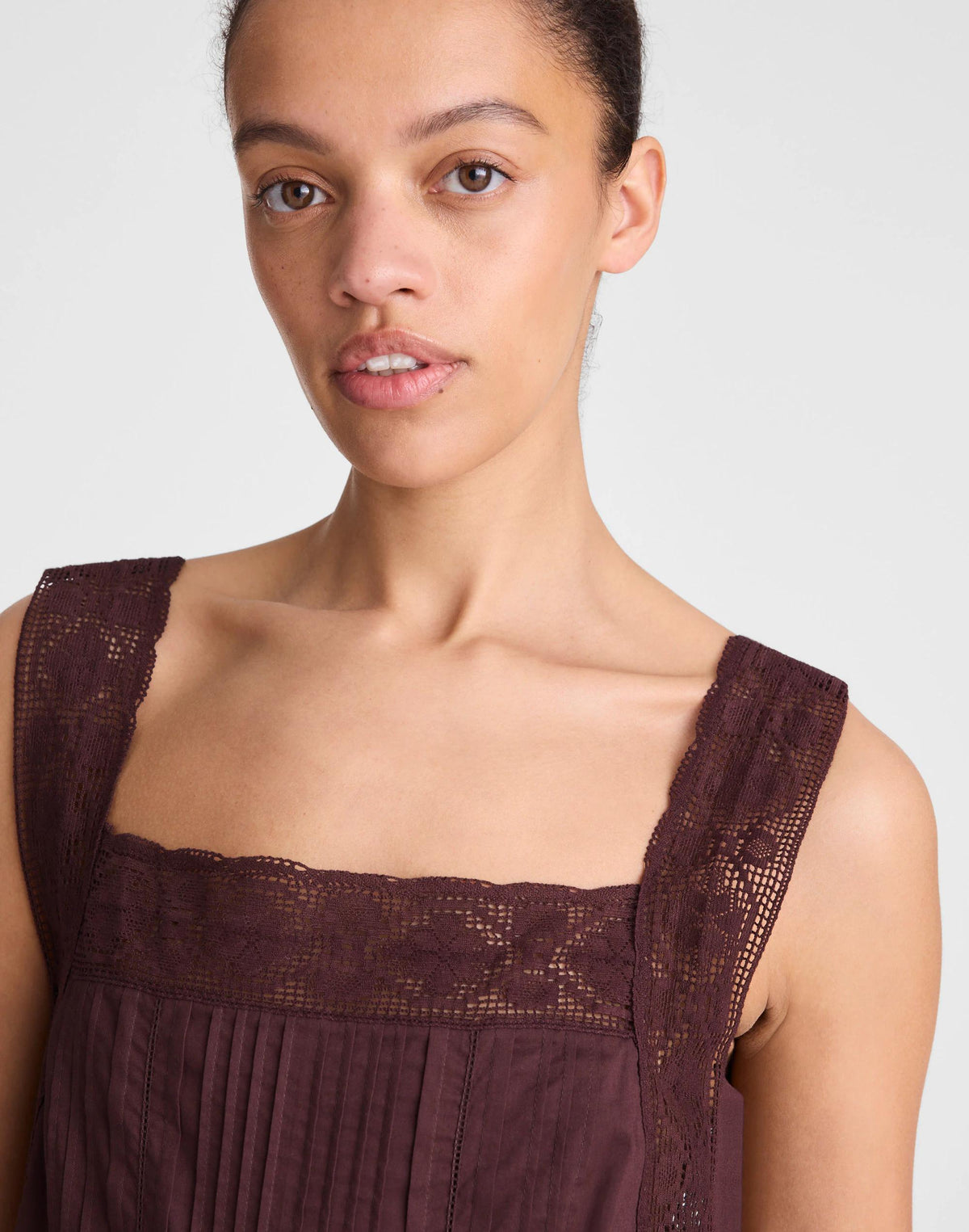 Madewell The Sophie Mini Dress Burnt Cocoa