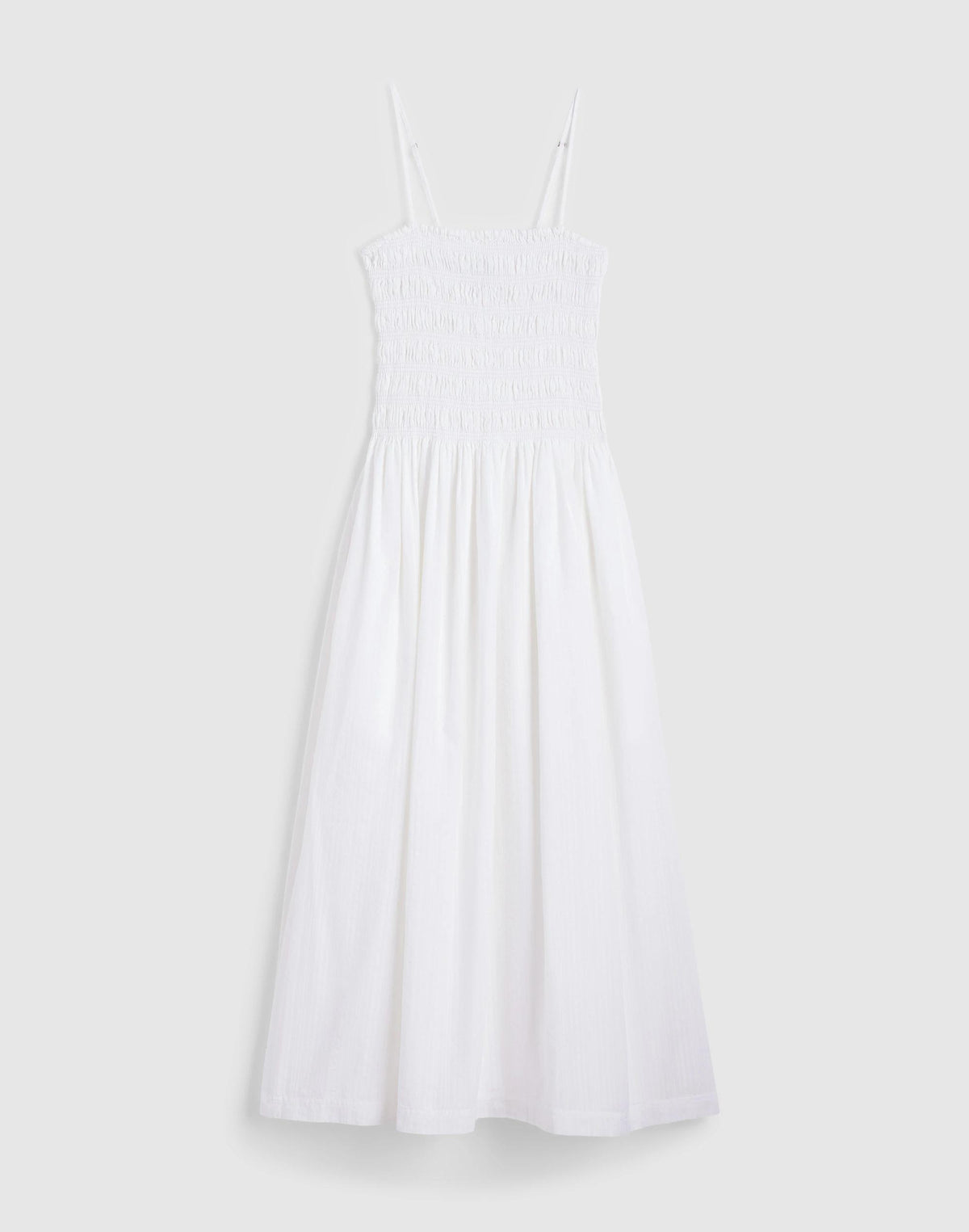 Madewell The Peyton Midi Dress White