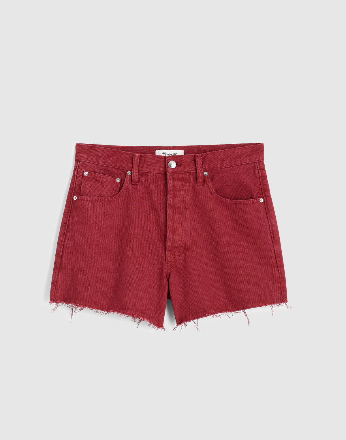 Madewell The Essex Baggy Short Dusty Merlot