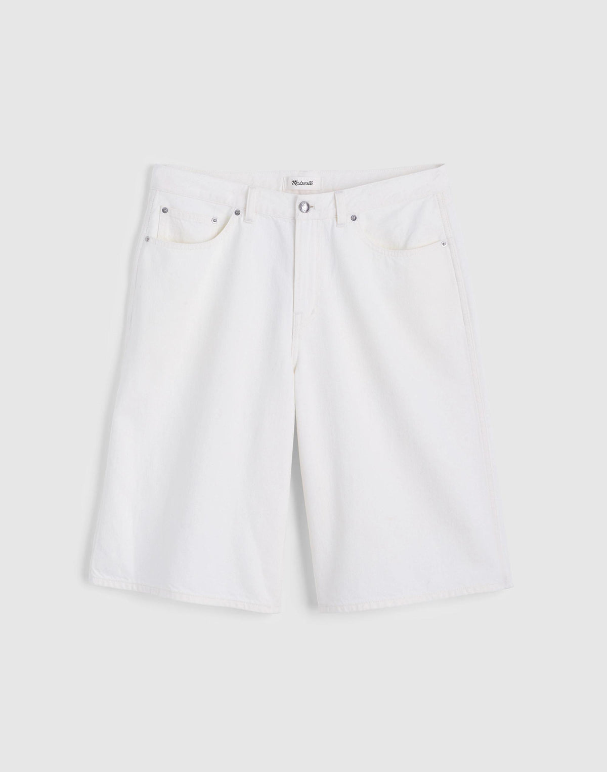 Madewell The V-Waist Bermuda Short Tile White