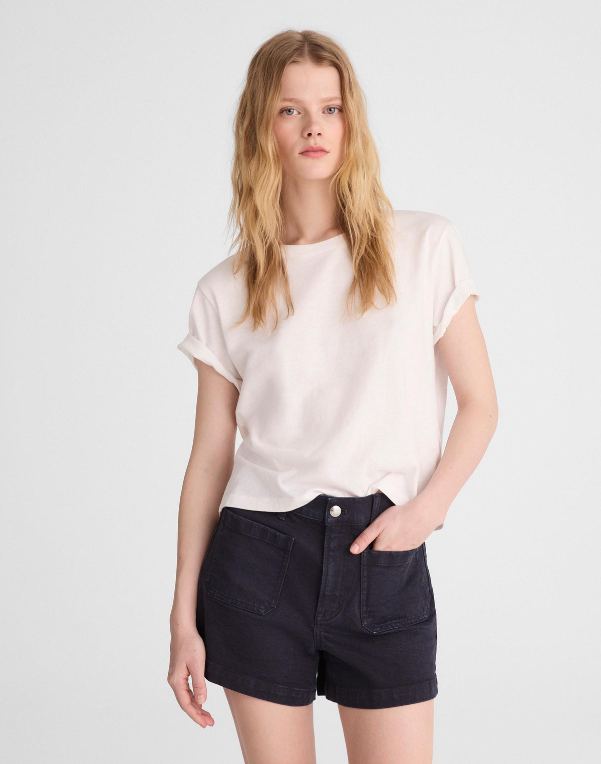 Madewell The Emmy Short Classic Navy