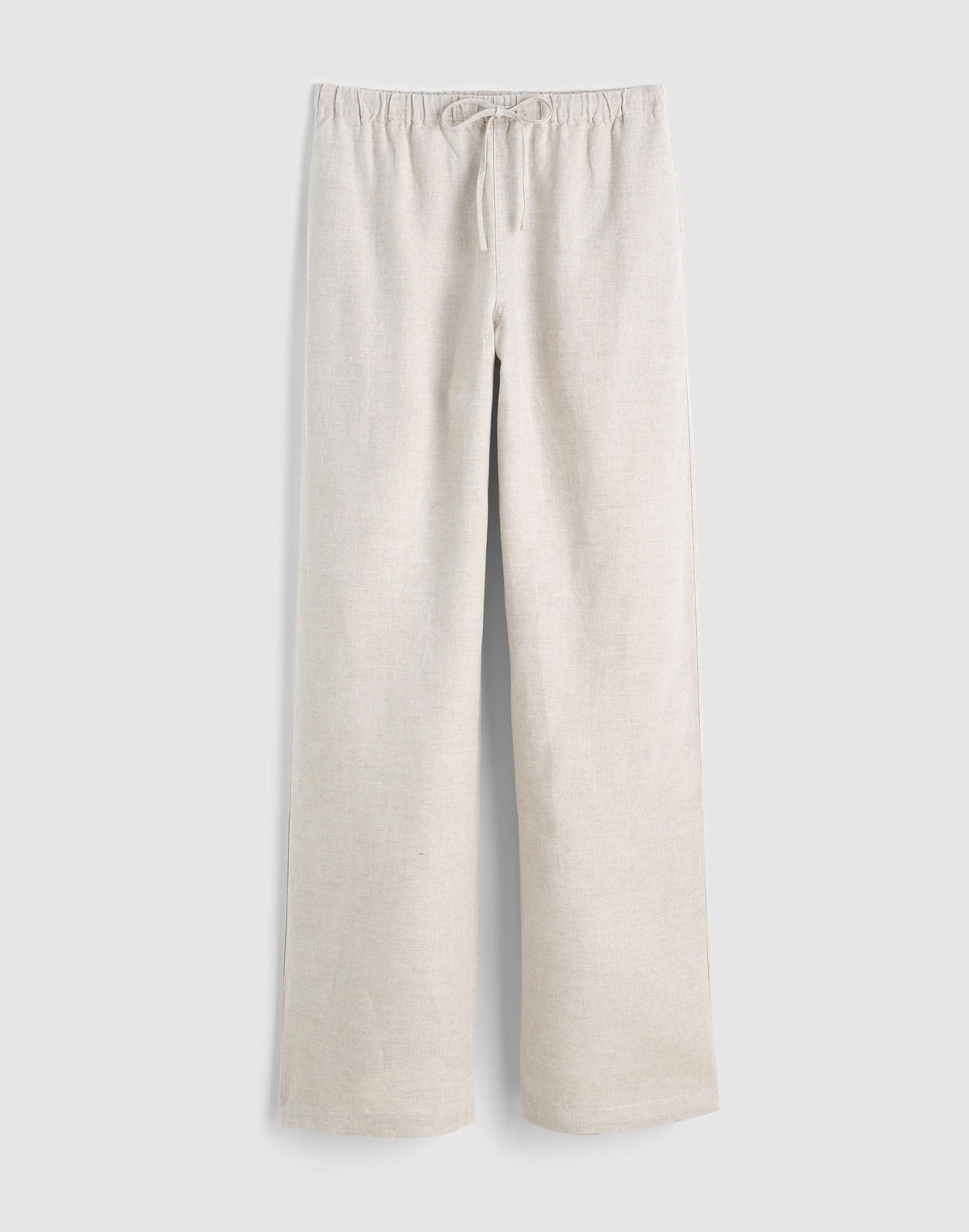 Madewell Pull-On Pants in 100% Linen Oat