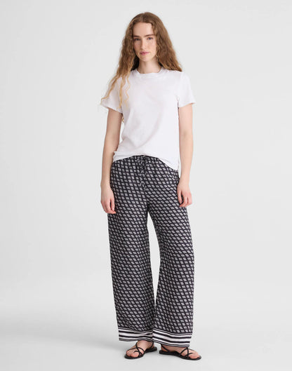 Madewell Pull-On Pants Classic Navy