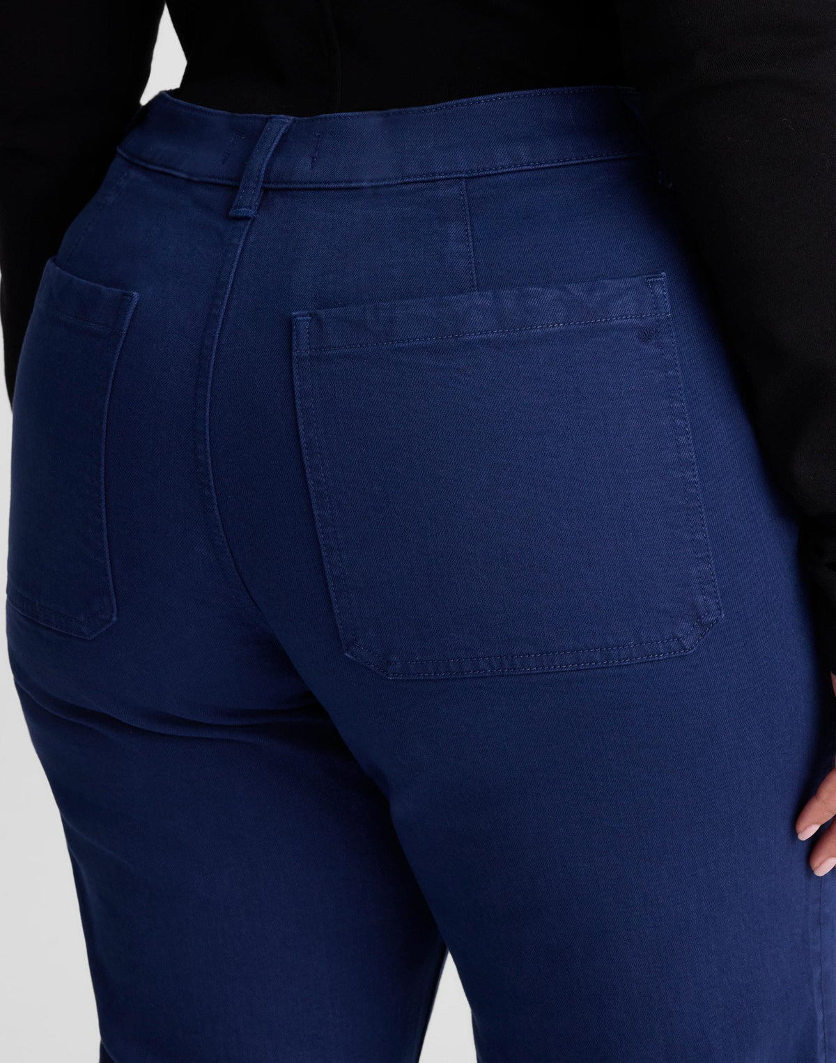 Madewell The Plus Emmy Wide-Leg Pant Classic Indigo