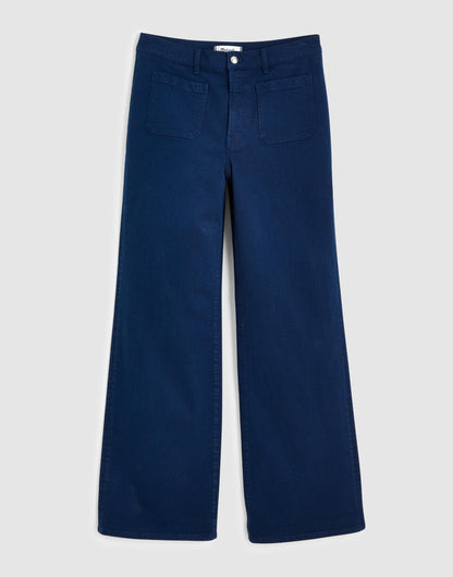 Madewell The Plus Emmy Wide-Leg Pant Classic Indigo