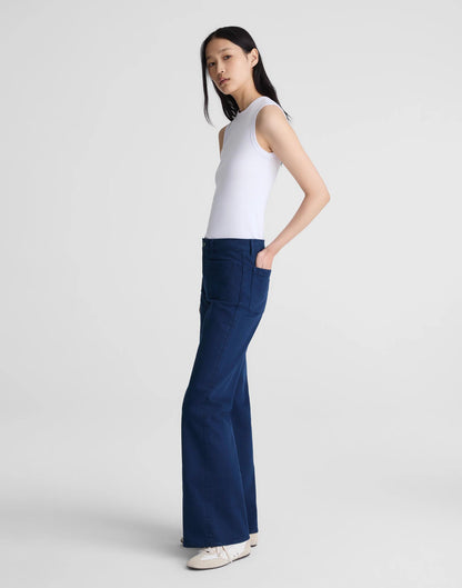 Madewell The Emmy Wide-Leg Pant Classic Indigo