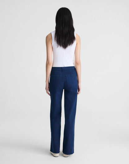 Madewell The Emmy Wide-Leg Pant Classic Indigo