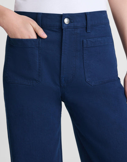 Madewell The Emmy Wide-Leg Pant Classic Indigo