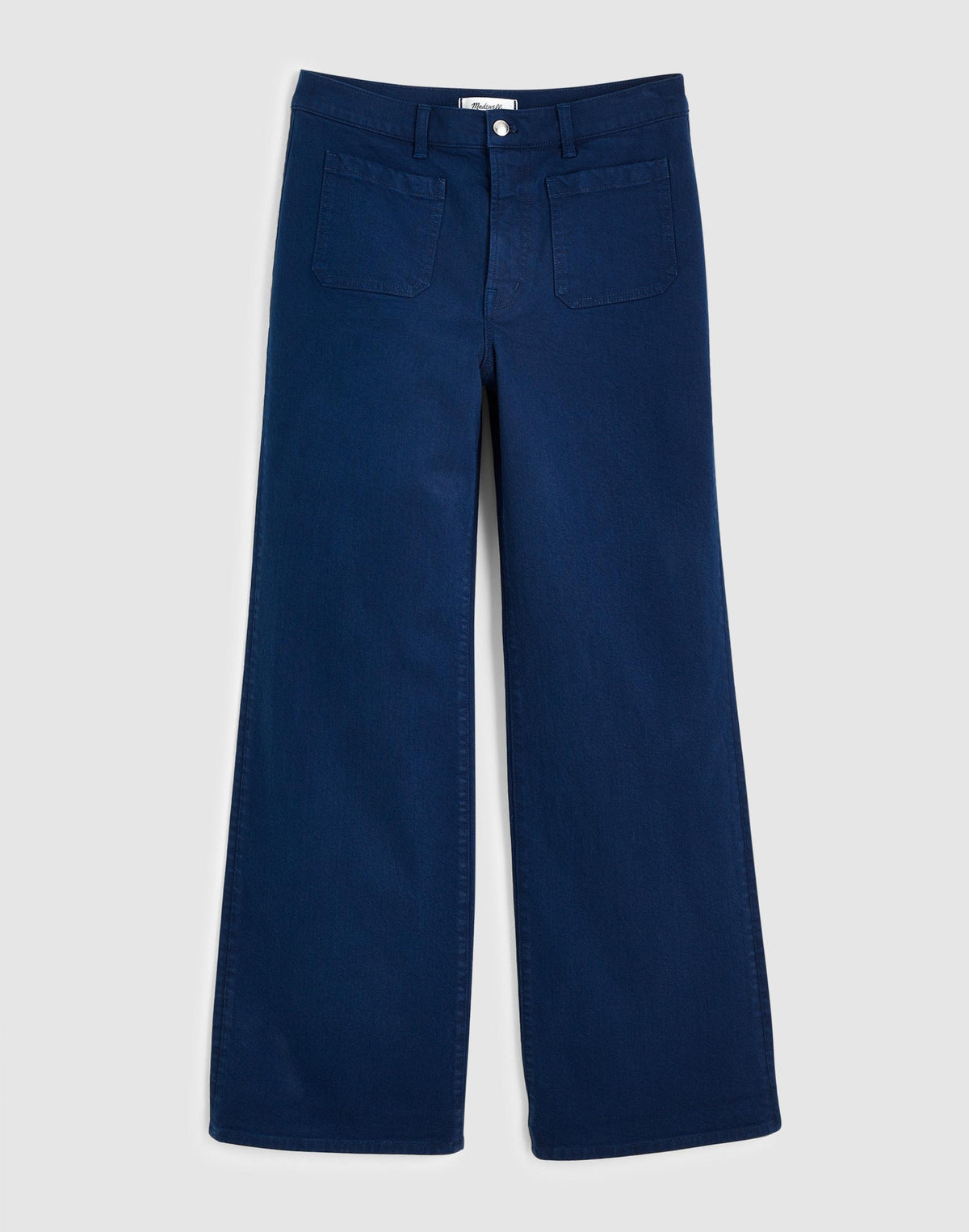 Madewell The Emmy Wide-Leg Pant Classic Indigo
