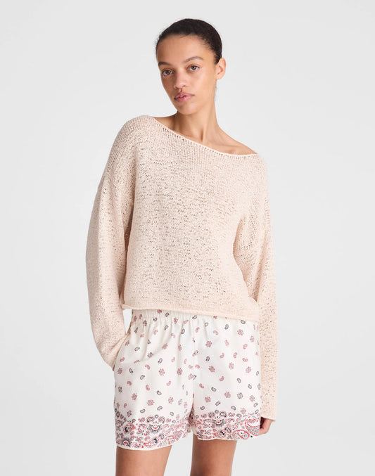 Madewell Boatneck Pullover Sweater Oatly
