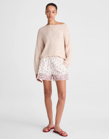 Madewell Boatneck Pullover Sweater Oatly