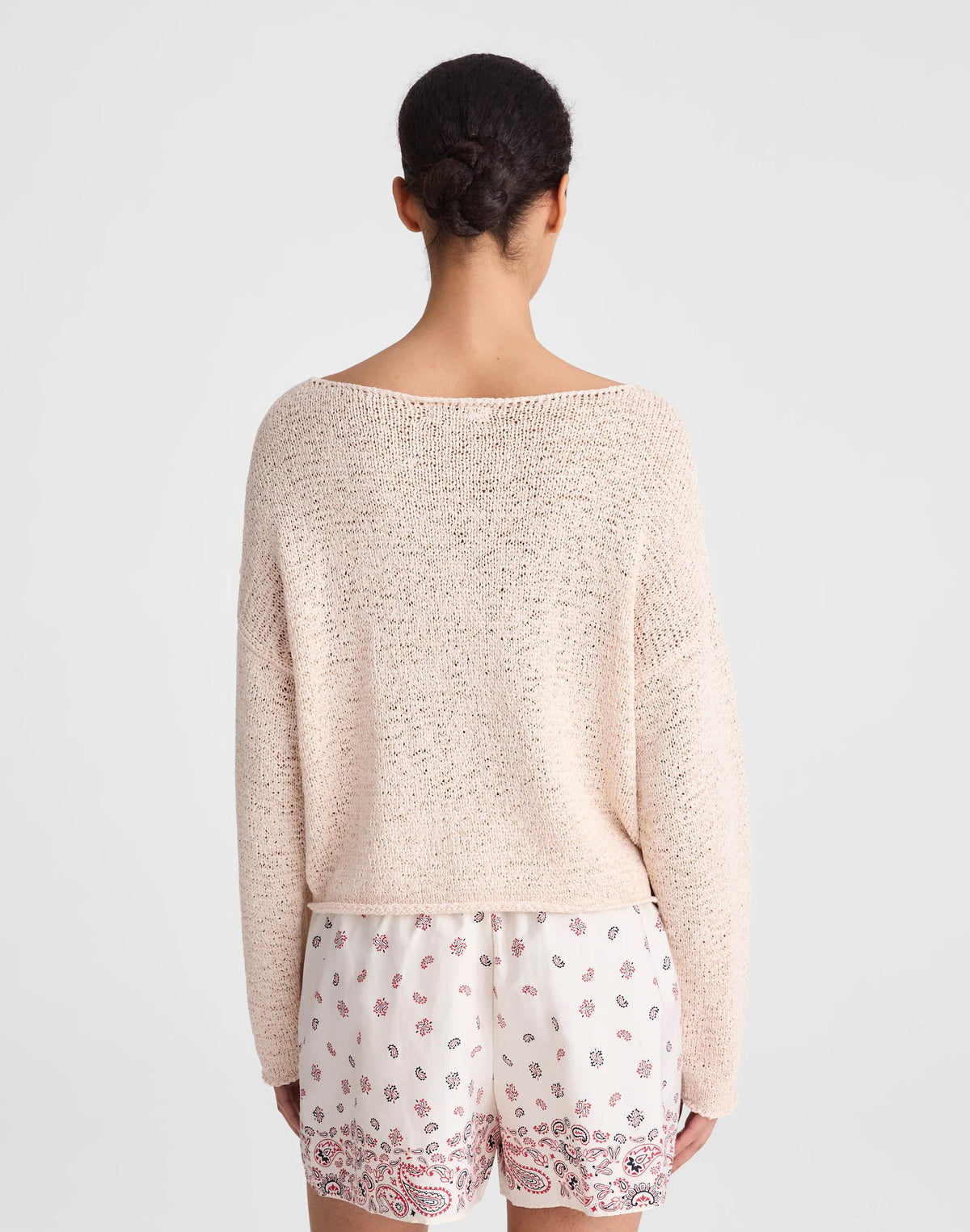Madewell Boatneck Pullover Sweater Oatly