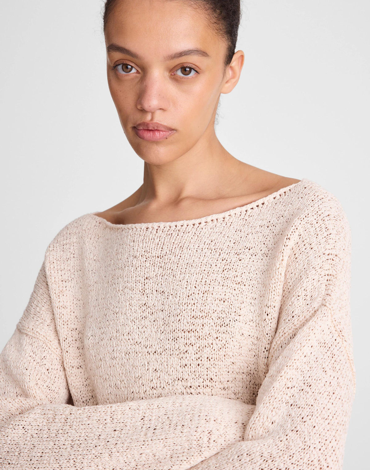 Madewell Boatneck Pullover Sweater Oatly
