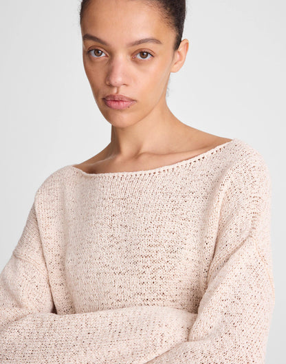 Madewell Boatneck Pullover Sweater Oatly