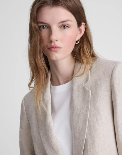 Madewell The Mercer Relaxed Blazer Oat