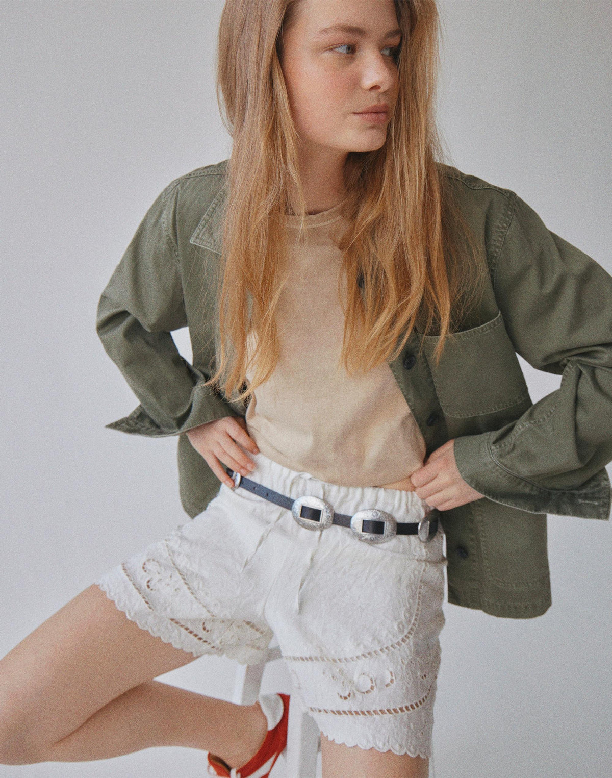 Madewell Classic Chore Jacket in Cotton Twill Faded Ivy
