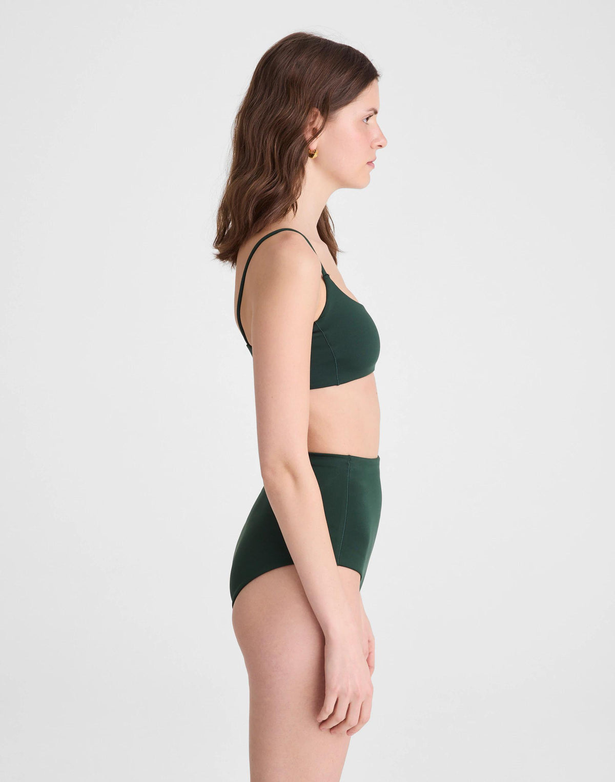Madewell Left On Friday Pool Days Bikini Top Palm