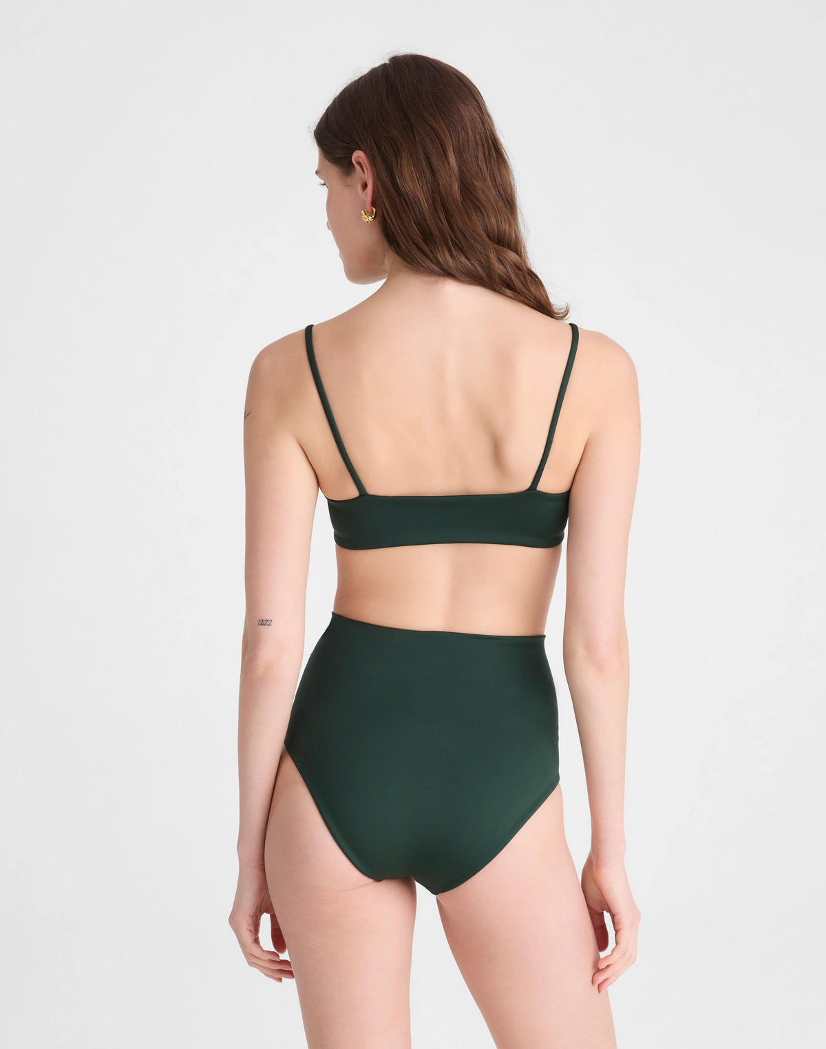 Madewell Left On Friday Pool Days Bikini Top Palm
