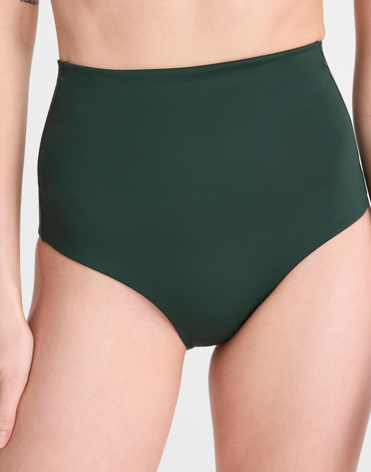 Madewell Left On Friday Hi Tide Bikini Bottom Palm