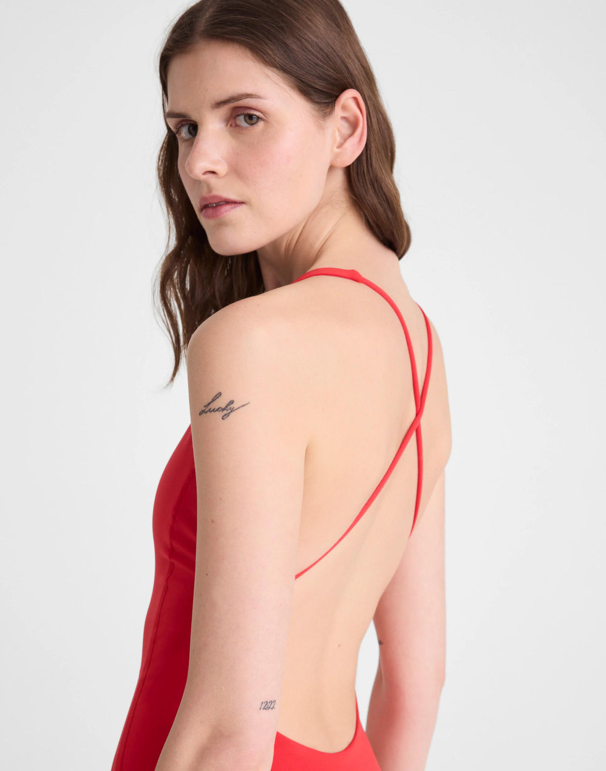 Madewell Left On Friday Weekender One-Piece Swimsuit Sweet Chili Heat