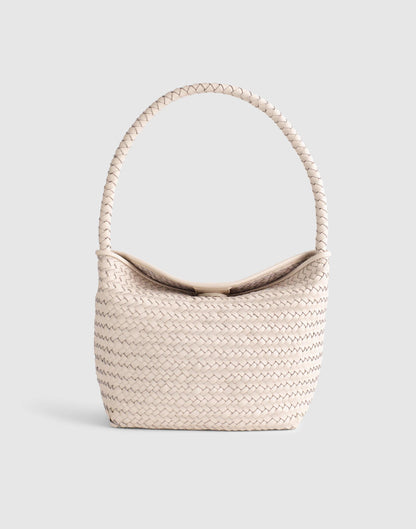 Madewell The Signature Woven Shoulder Bag Vintage Muslin