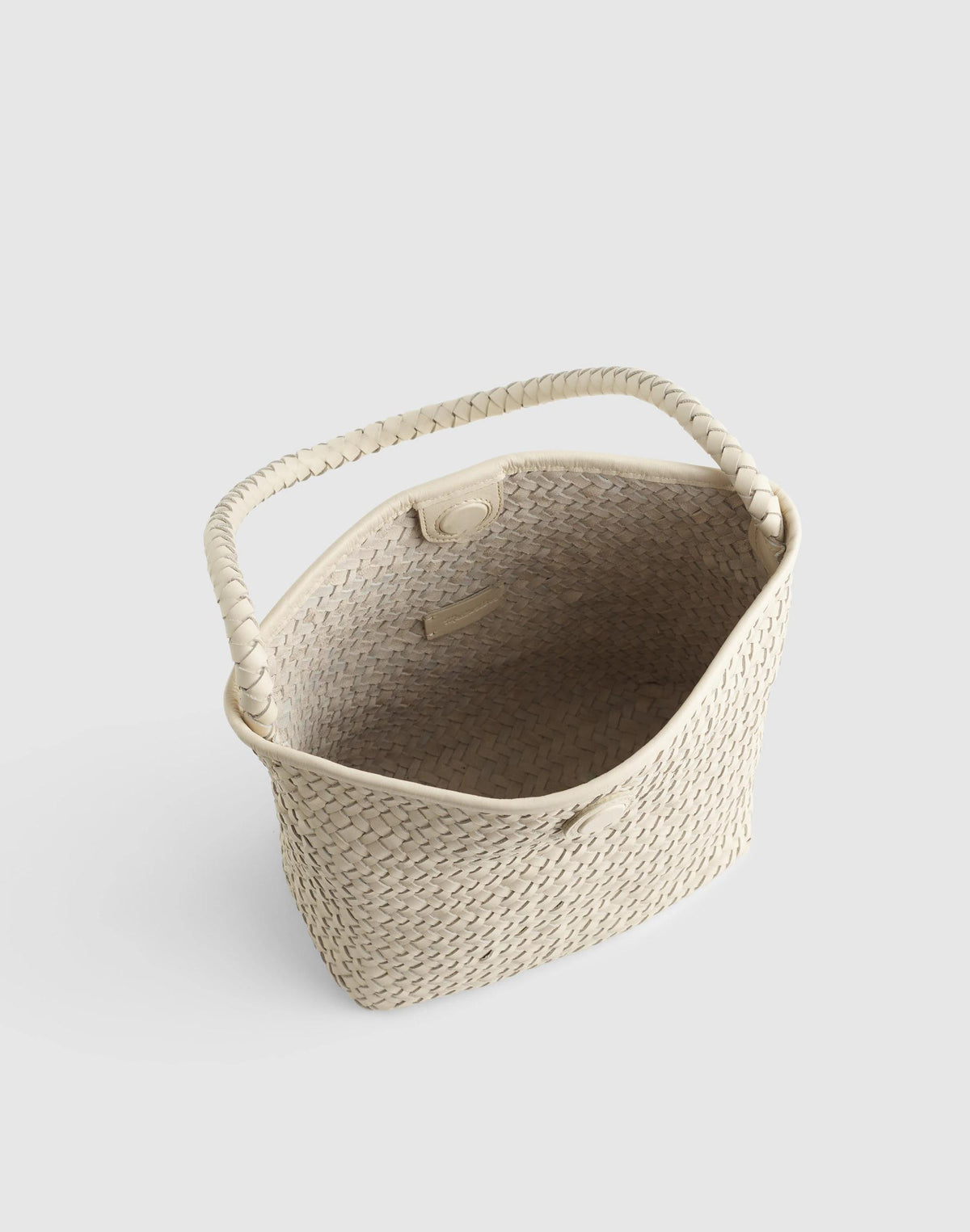 Madewell The Signature Woven Shoulder Bag Vintage Muslin
