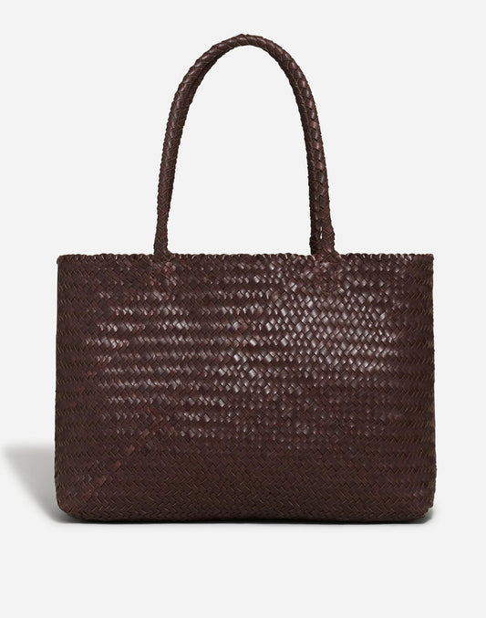 Madewell The Signature Woven Tote Coffee Bean