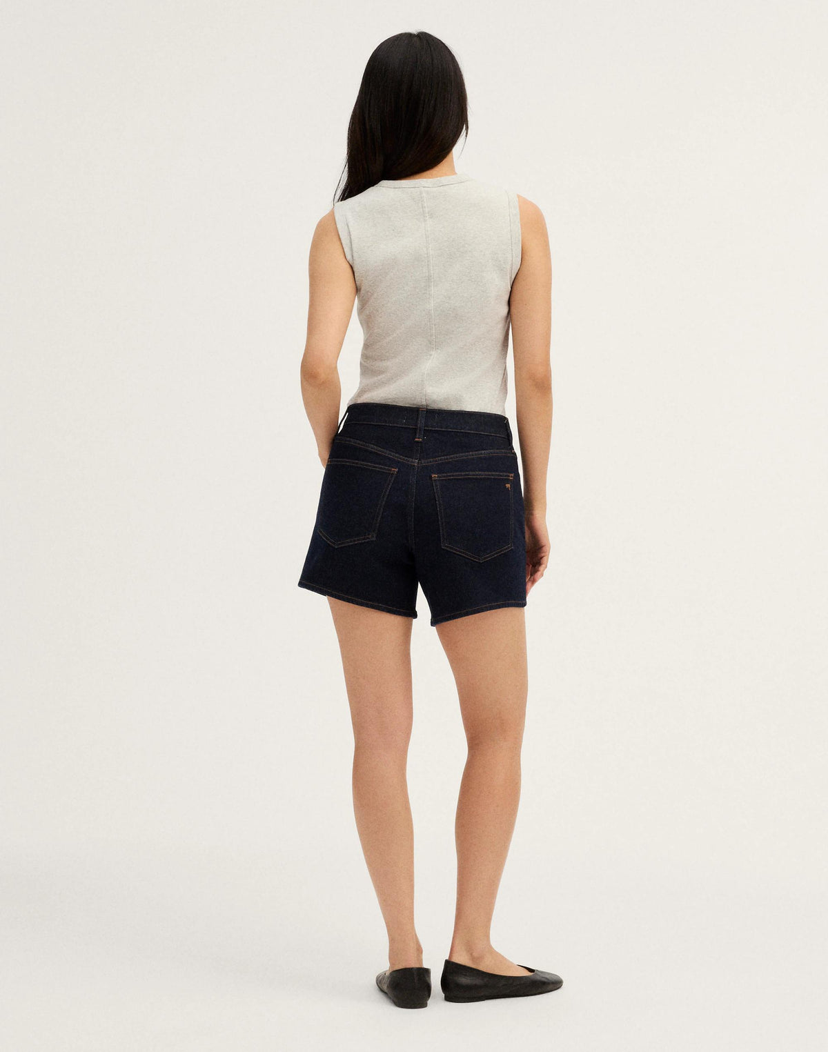 Madewell The Perfect Vintage Mid-Length Short Rinse Wash