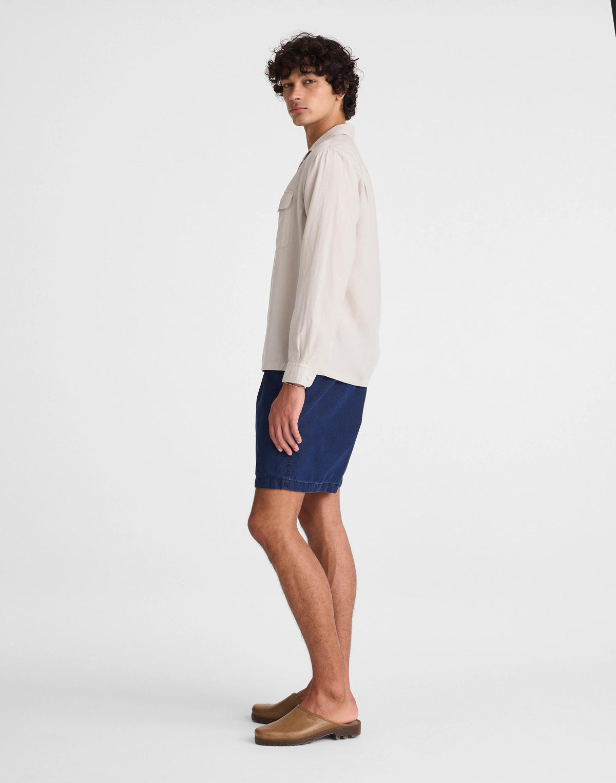 Madewell Pull-On Short in Nylon Everson Wash