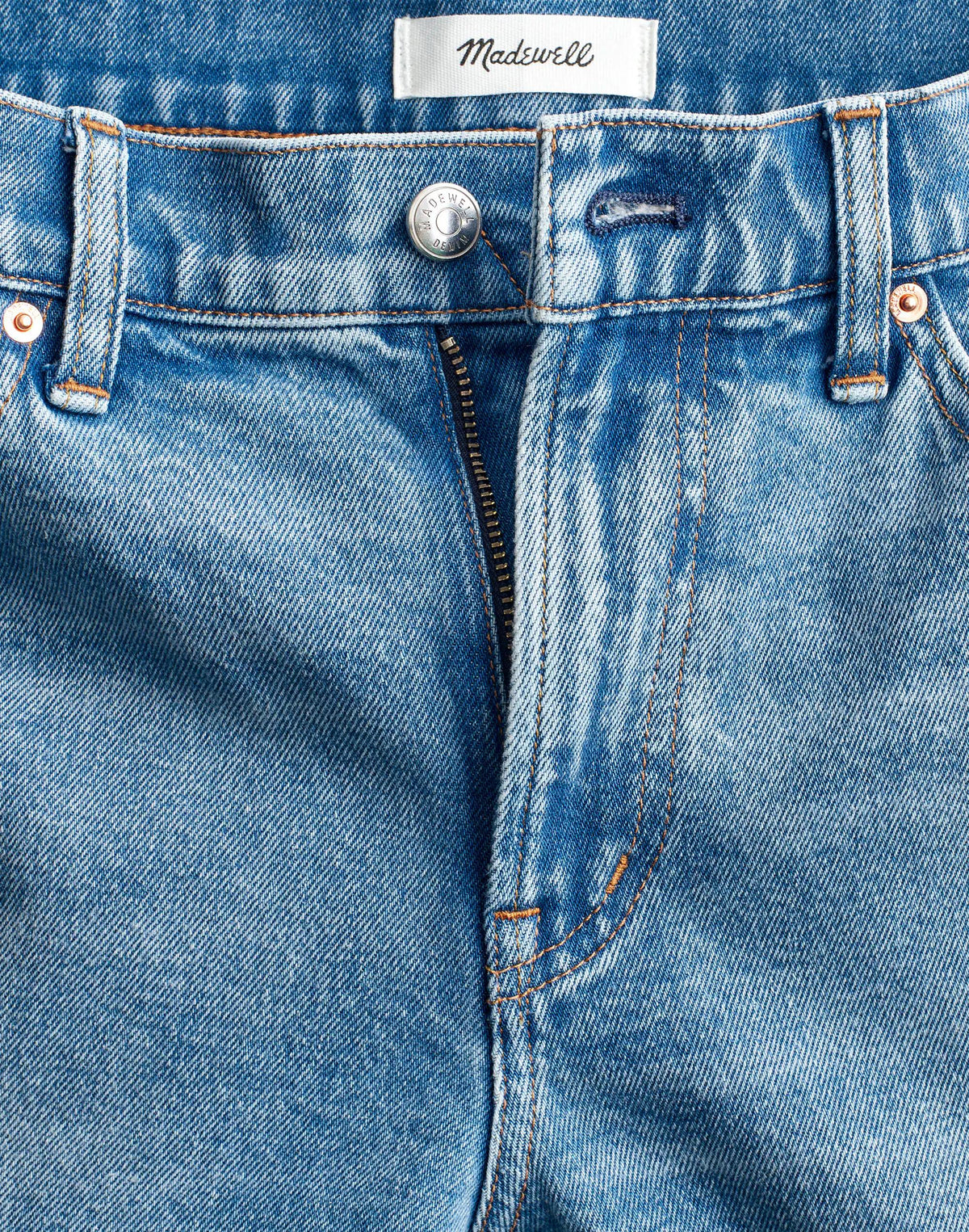 Madewell The Jules Slim-Straight Jean Raebrook Wash