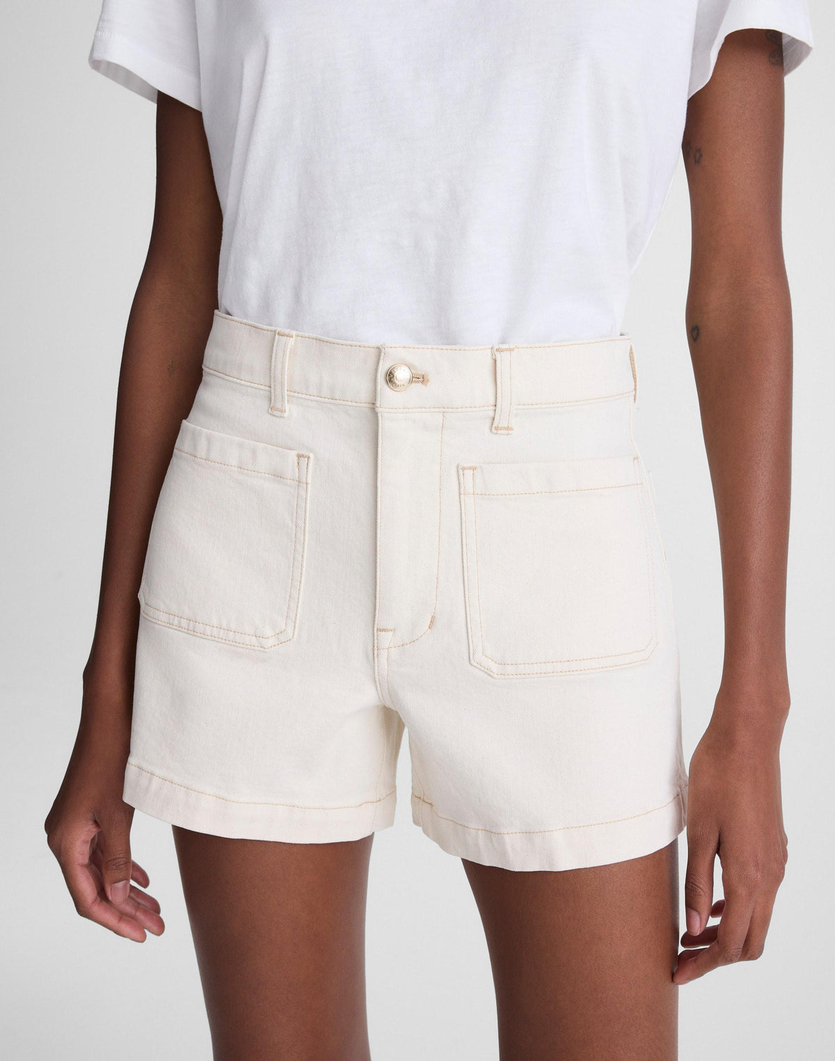 Madewell The Emmy Denim Short Vintage Canvas