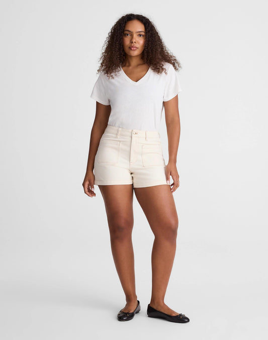 Madewell The Curvy Emmy Denim Short Vintage Canvas
