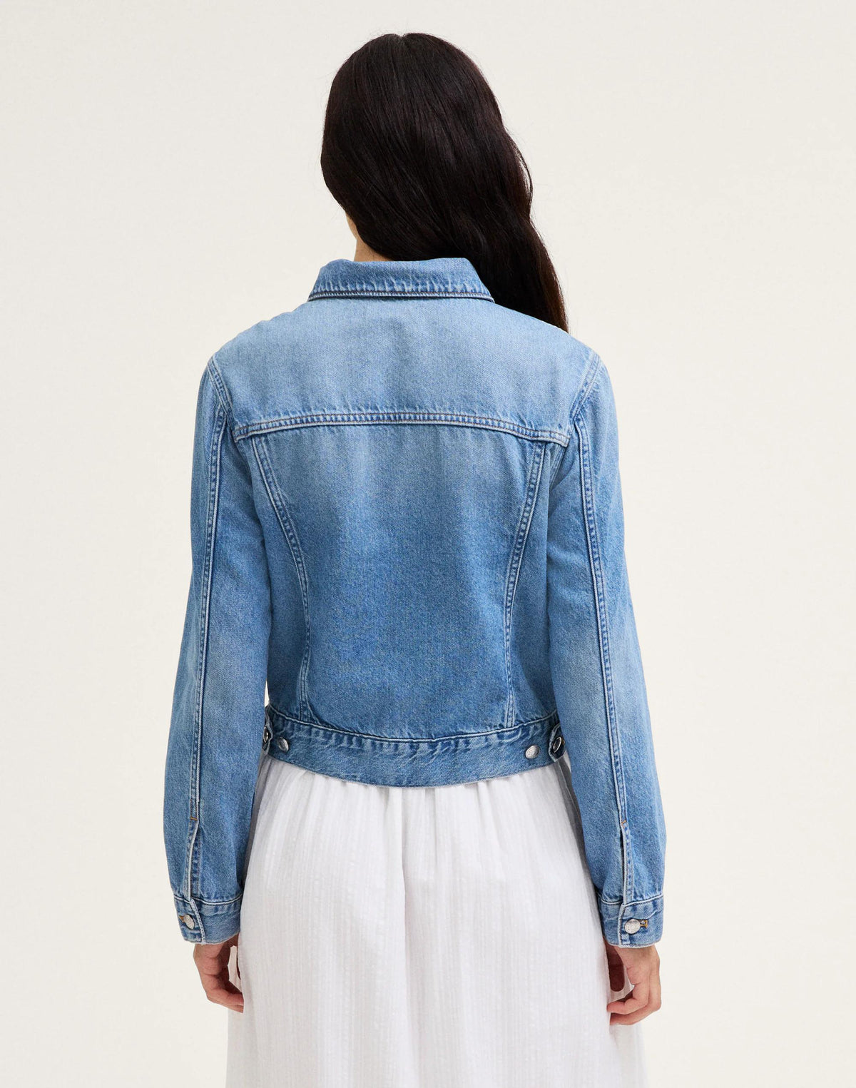 Madewell Denim Trucker Jacket Worn Mid Indigo