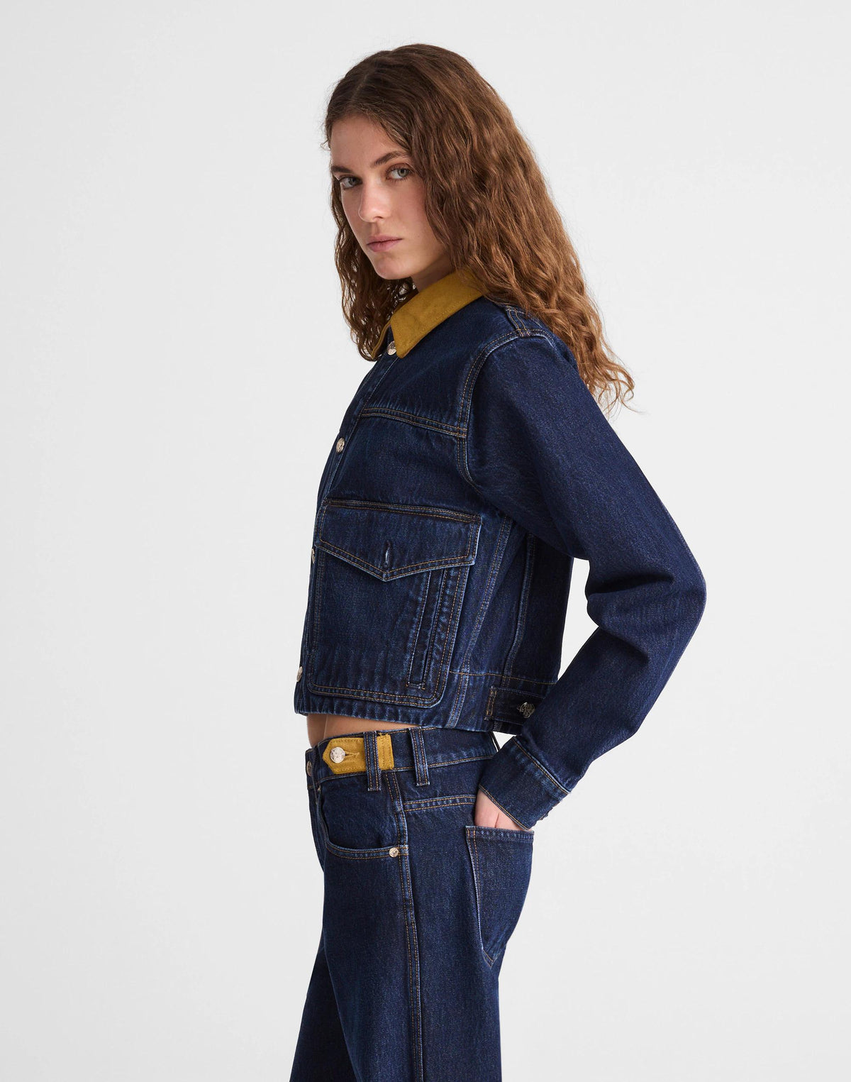 Madewell Madewell x Benjamin Talley Smith The Allerton Denim Jacket in Wells Wash Wells Wash