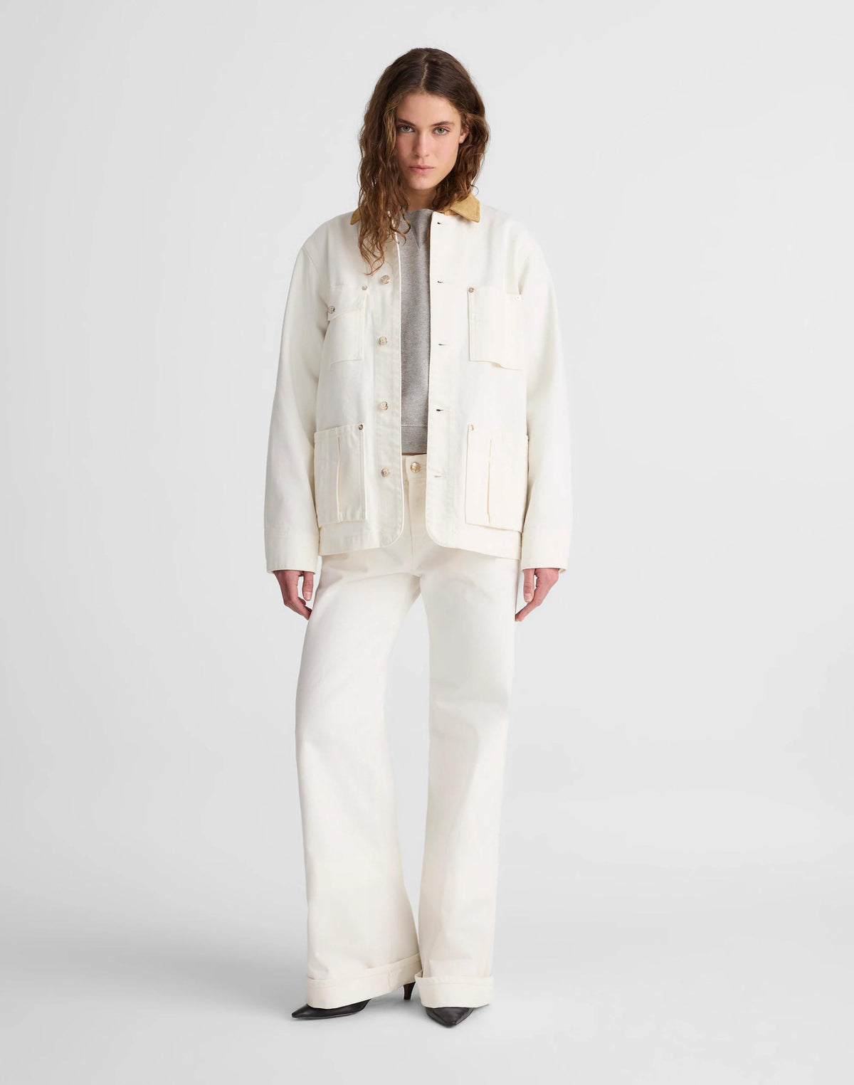 Madewell Madewell x Benjamin Talley Smith The Fairview Barn Jacket in Chalk Wash Chalk Wash