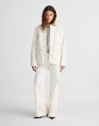Madewell Madewell x Benjamin Talley Smith The Fairview Barn Jacket in Chalk Wash Chalk Wash