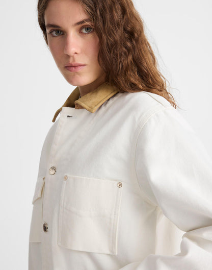 Madewell Madewell x Benjamin Talley Smith The Fairview Barn Jacket in Chalk Wash Chalk Wash