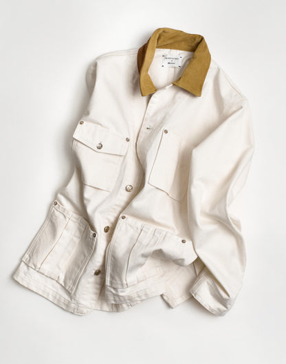 Madewell Madewell x Benjamin Talley Smith The Fairview Barn Jacket in Chalk Wash Chalk Wash