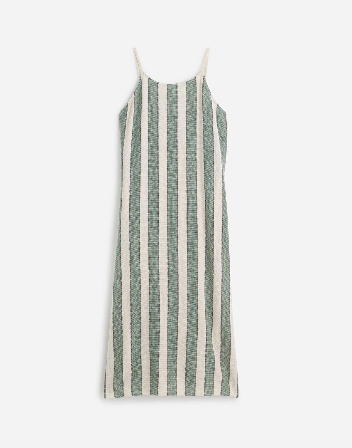 Madewell Zulu & Zephyr Eucalyptus Stripe Organic Cotton Dress Eucalyptus Stripe