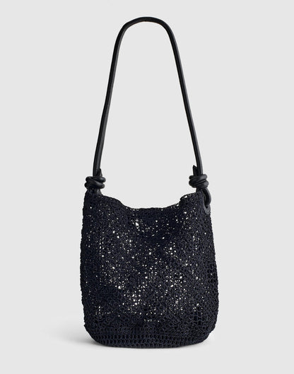 Madewell Open-Weave Tote True Black
