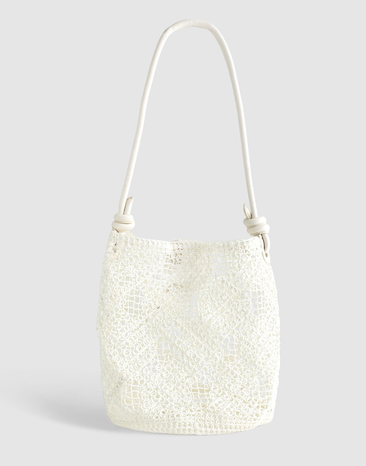 Madewell Open-Weave Tote Vintage Ivory