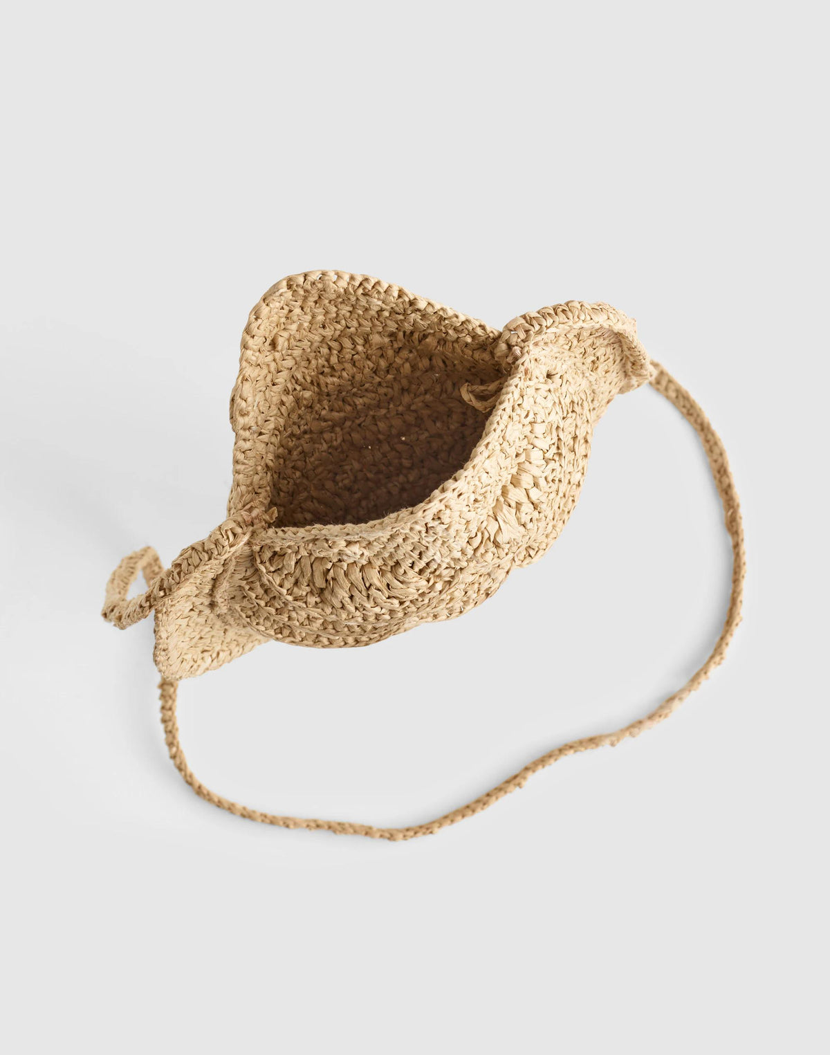 Madewell Handwoven Fish Crossbody Bag Natural Multi