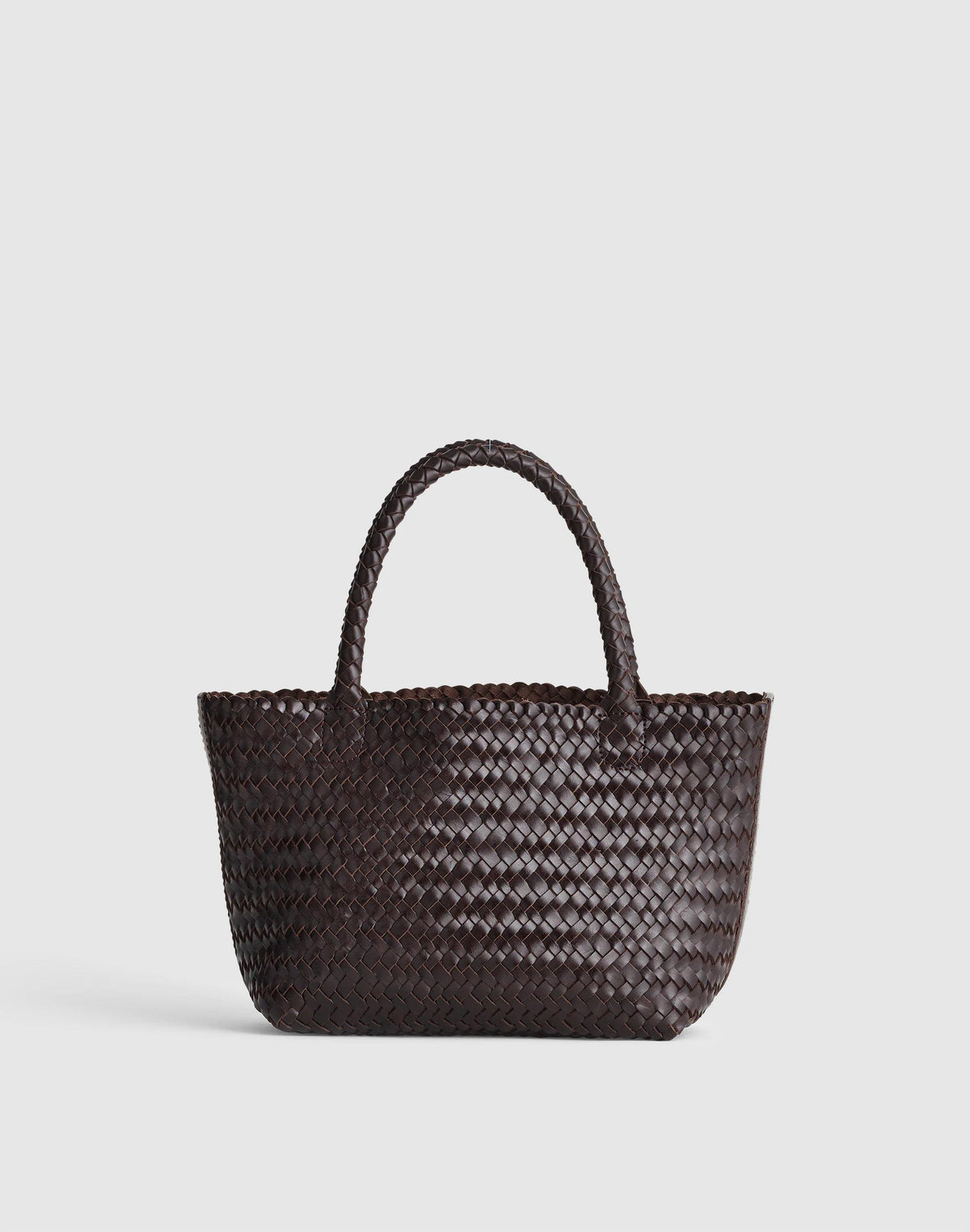 Madewell The Signature Woven Mini Tote Coffee Bean