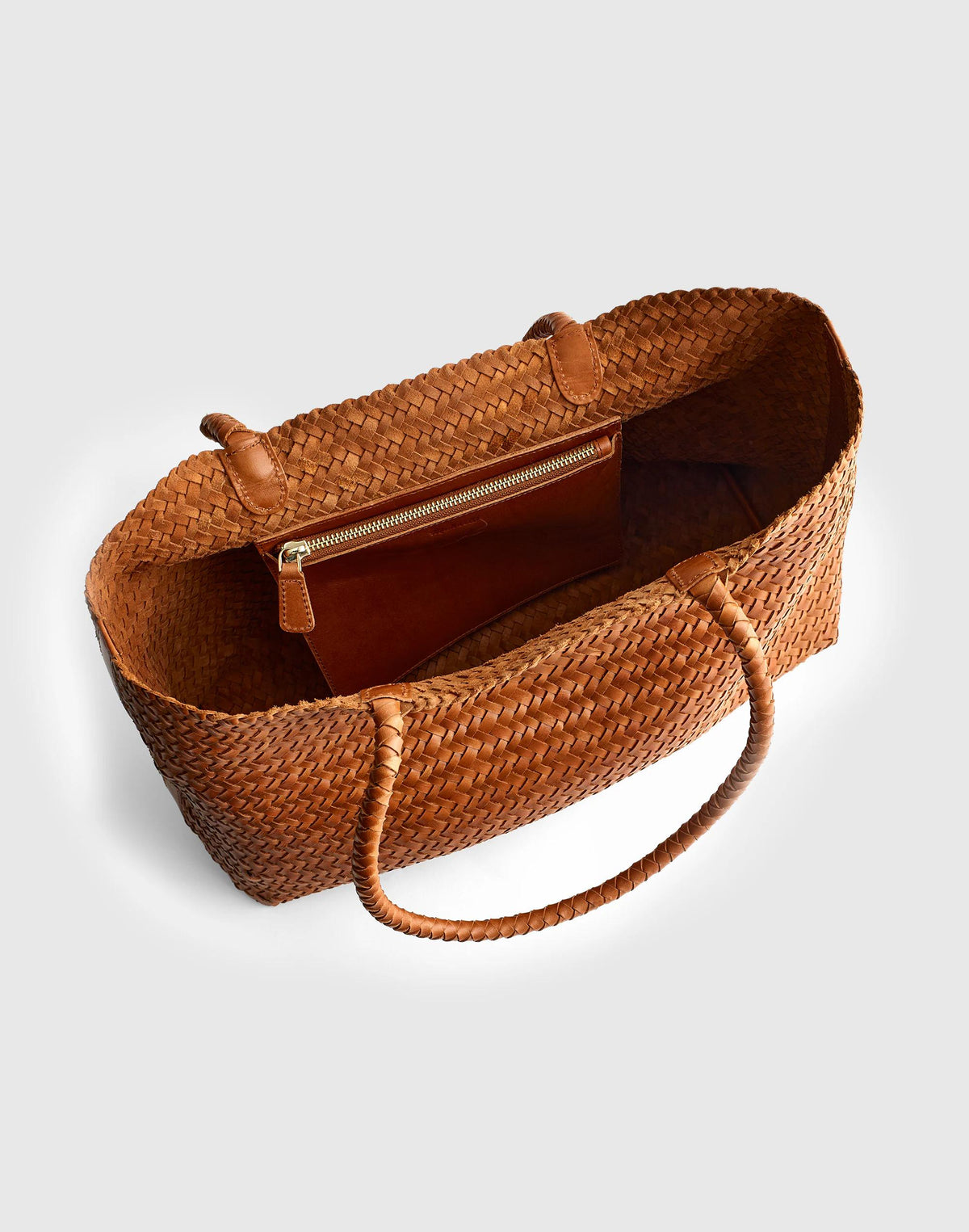 Madewell The Signature Woven Tote Burnt Sienna