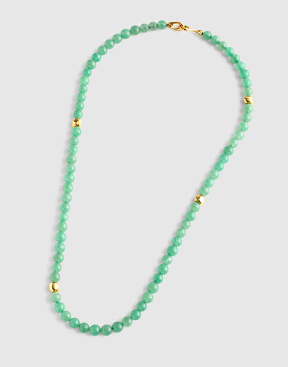 Madewell Madewell x Shopbop Semiprecious Beaded Necklace Antique Gold