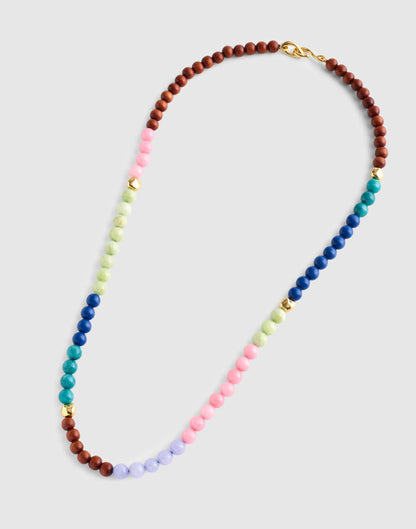 Madewell Madewell x Shopbop Semiprecious Beaded Necklace Classic Navy Multi