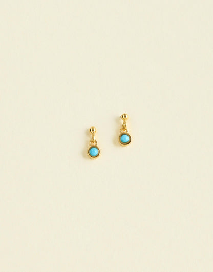 Madewell Demi-Fine Turquoise Drop Earrings Turquoise Multi