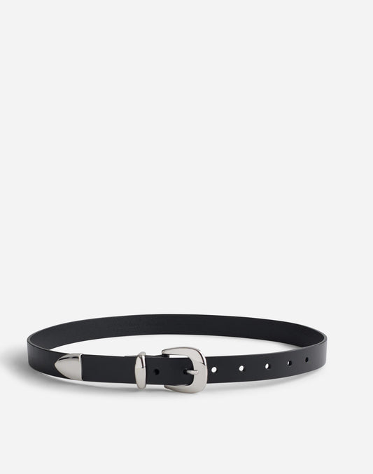 Madewell Skinny Western Belt True Black