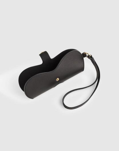 Madewell Sunglasses Case with Strap True Black