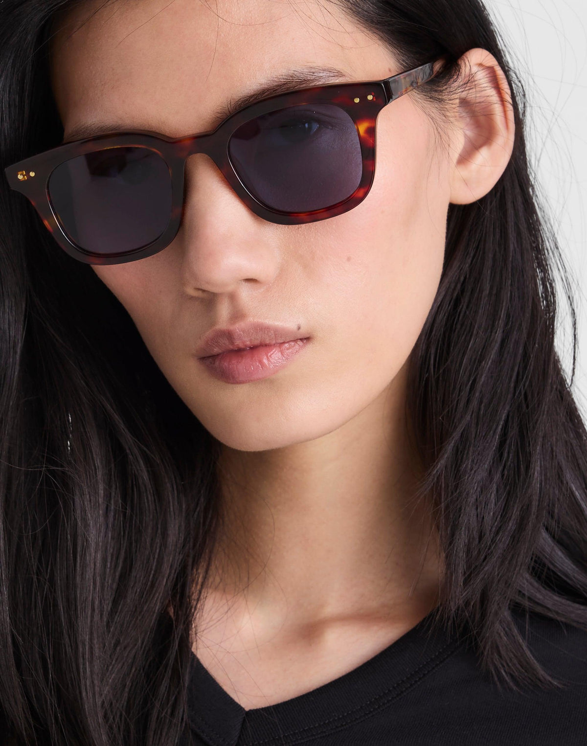 Madewell The Norah Sunglasses Dark Tortoise